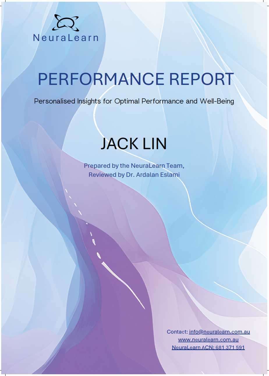 Sample NeuraLearn Comprehensive Report